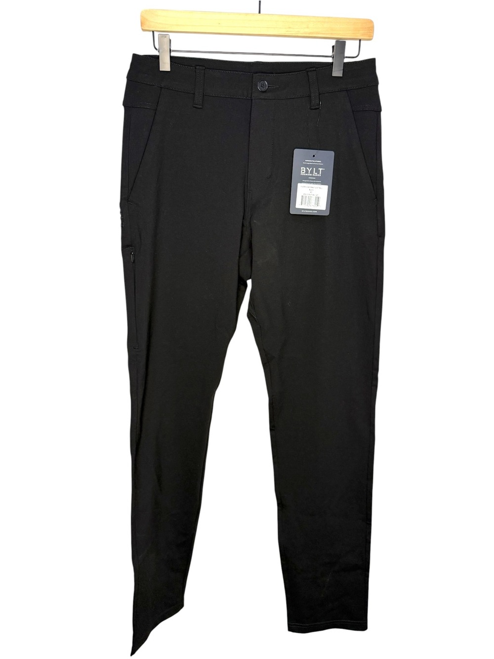 BYLT Premium Basics NWT Everyday Pant 2.0 Tall  Black Size 33T